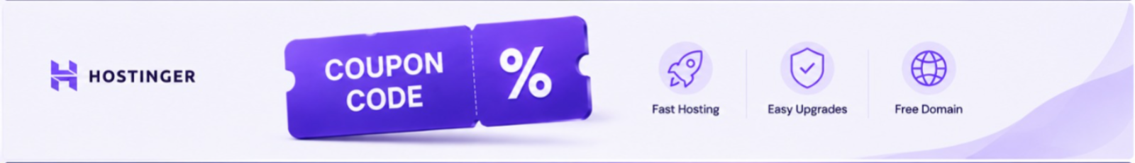 Hostinger business hosting strip banner